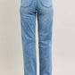 Judy Blue - Tummy Control Vintage Wash Straight Jean