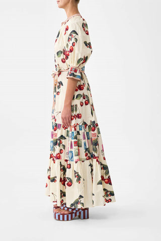 Camilla - Women's Tiered Shirt Dress