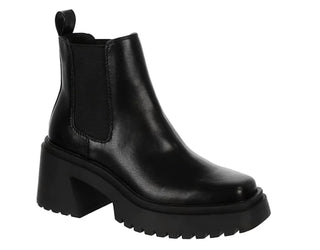 Steve Madden - Women's Square Toe Chunky Ankle Boot