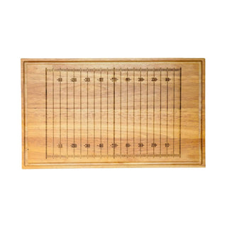 Creative Gifts International - Football Field Wood Board - 20" x 12"