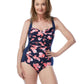 Gabar - Sunlit Flower Twist Bra One Piece