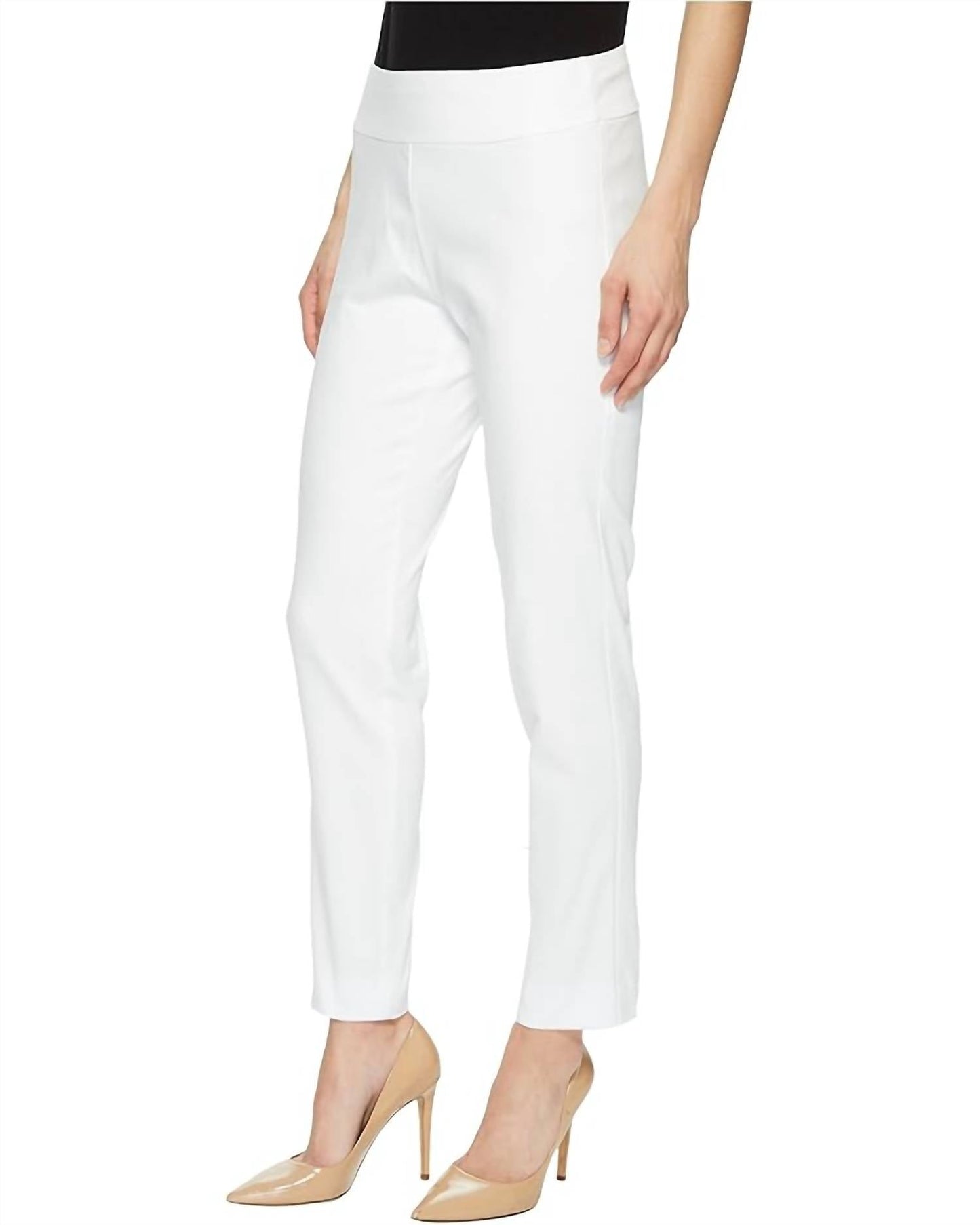 Krazy Larry - P-607 Pull-on Denim Ankle Pants