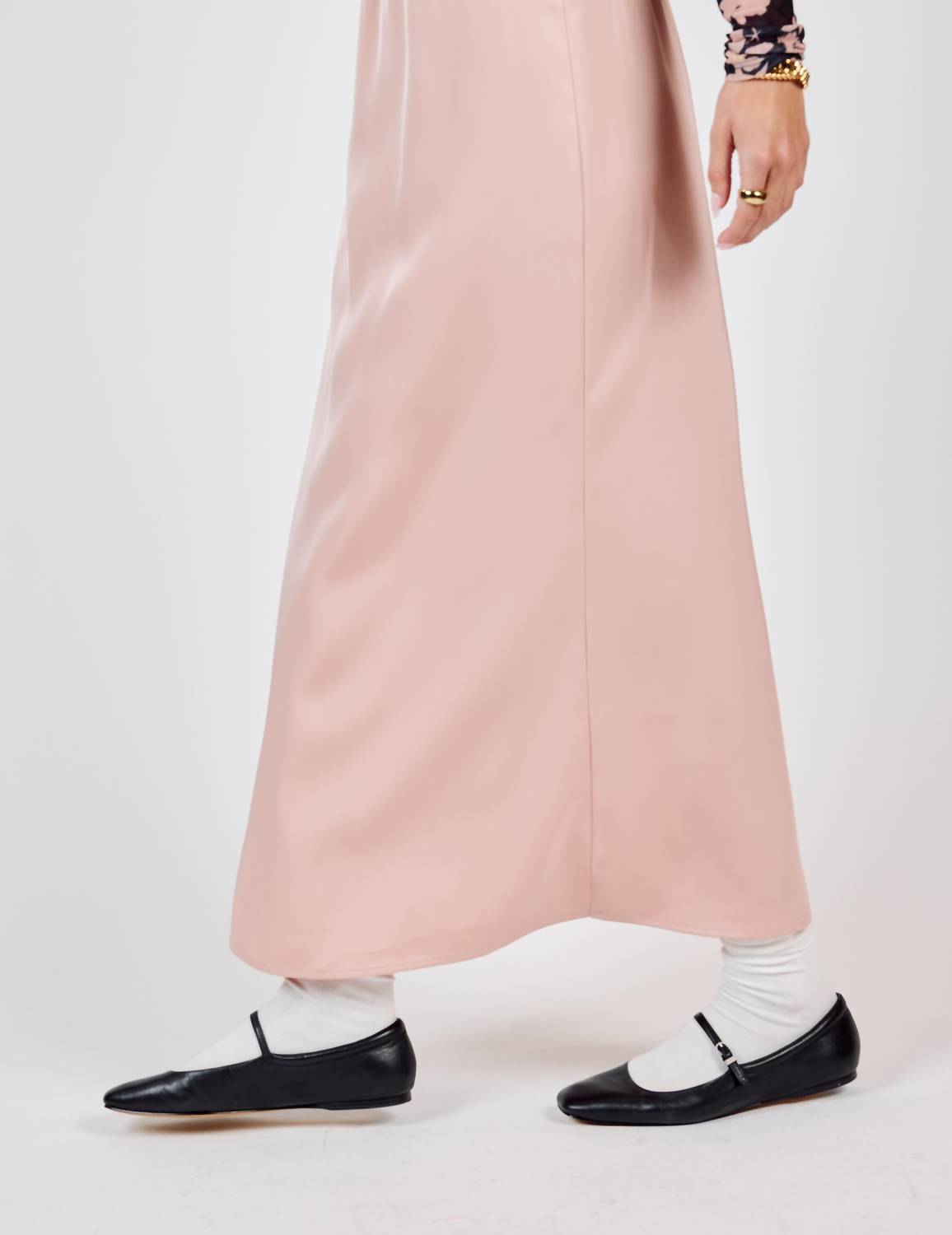Sadie & Sage - Mood Boost Stretch Waist Maxi Skirt