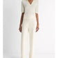 Vince - Cashmere Silk Short Sleeve Polo Sweater
