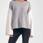 Elan - Colorblock Crewneck Sweater