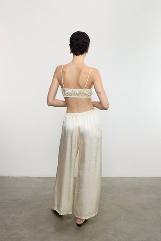 Enza Costa - TEXTURED SATIN BRALETTE