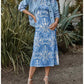 Johnny Was - WYNIFRED MESH MIDI DRESS