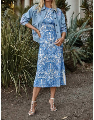 Johnny Was - WYNIFRED MESH MIDI DRESS