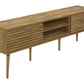 72-Inch Walnut TV Stand - Media Entertainment Center