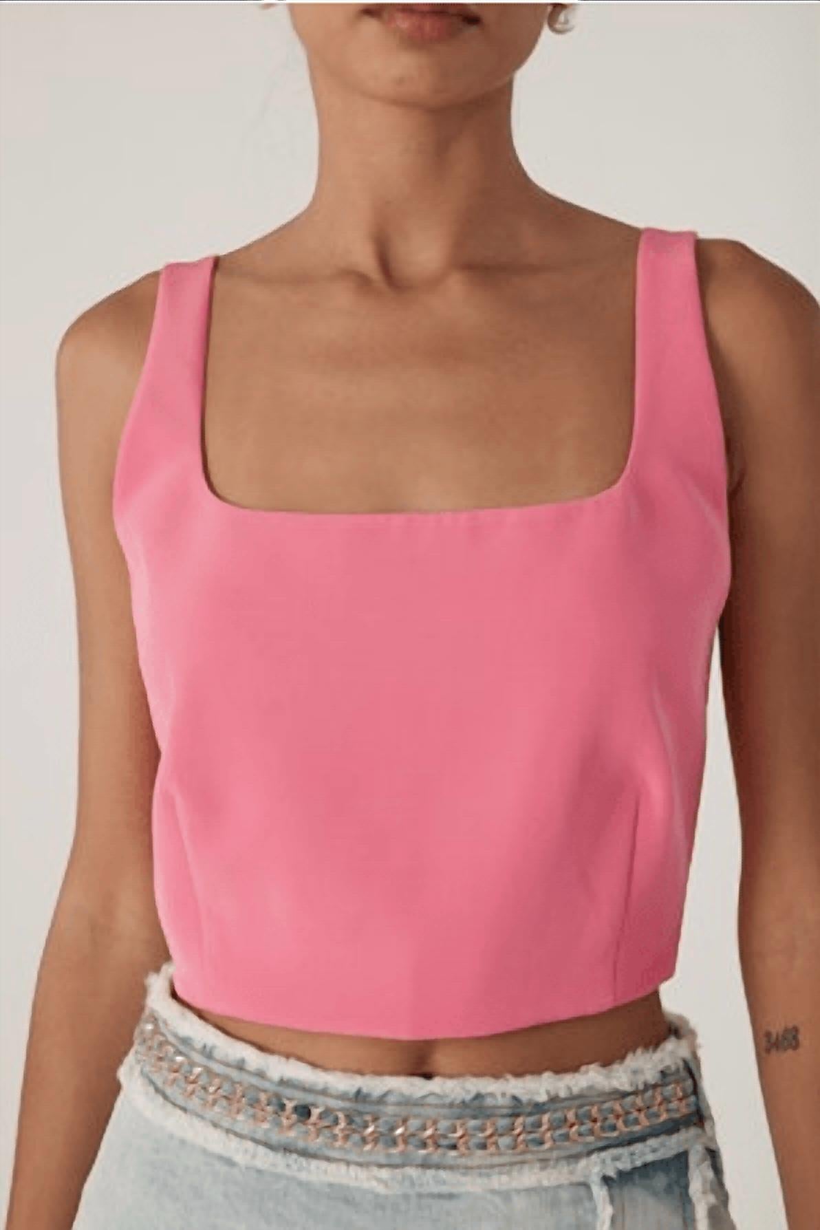 Generation Love - Othella Crepe Crop Top