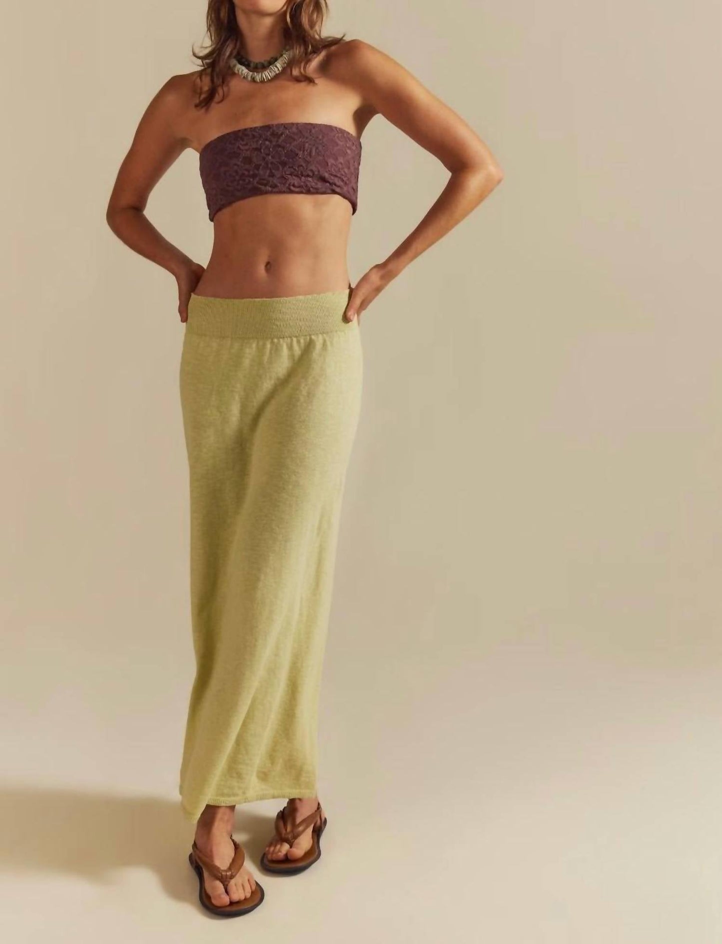 Free People - Isabella Sweater Skirt Set