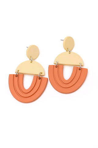 123 Amore - Women's Right On Time Earrings