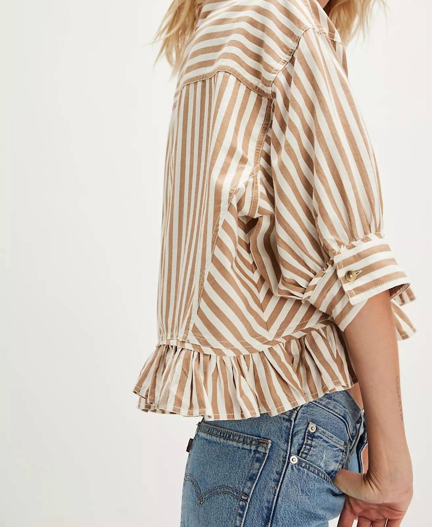 Free People - Bailey Stripe Shirt