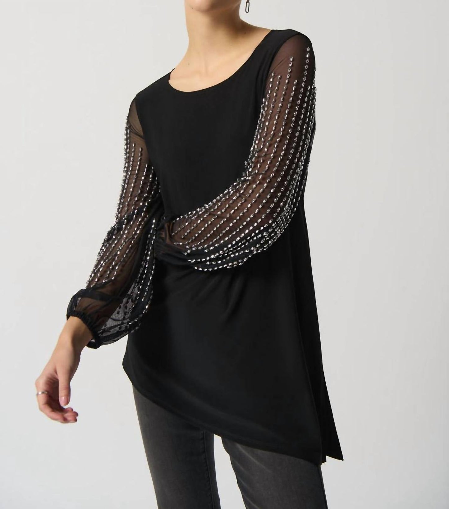 Joseph Ribkoff - Puff Sleeve Tunic Top