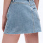 Bayeas - Dolly Rhinestone Denim Skirt