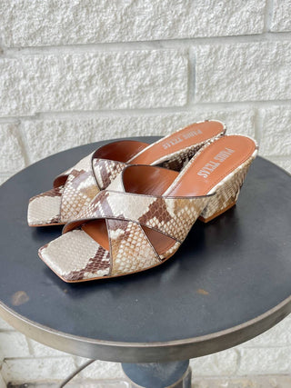Paris Texas - Women's Arizona Leather Mules