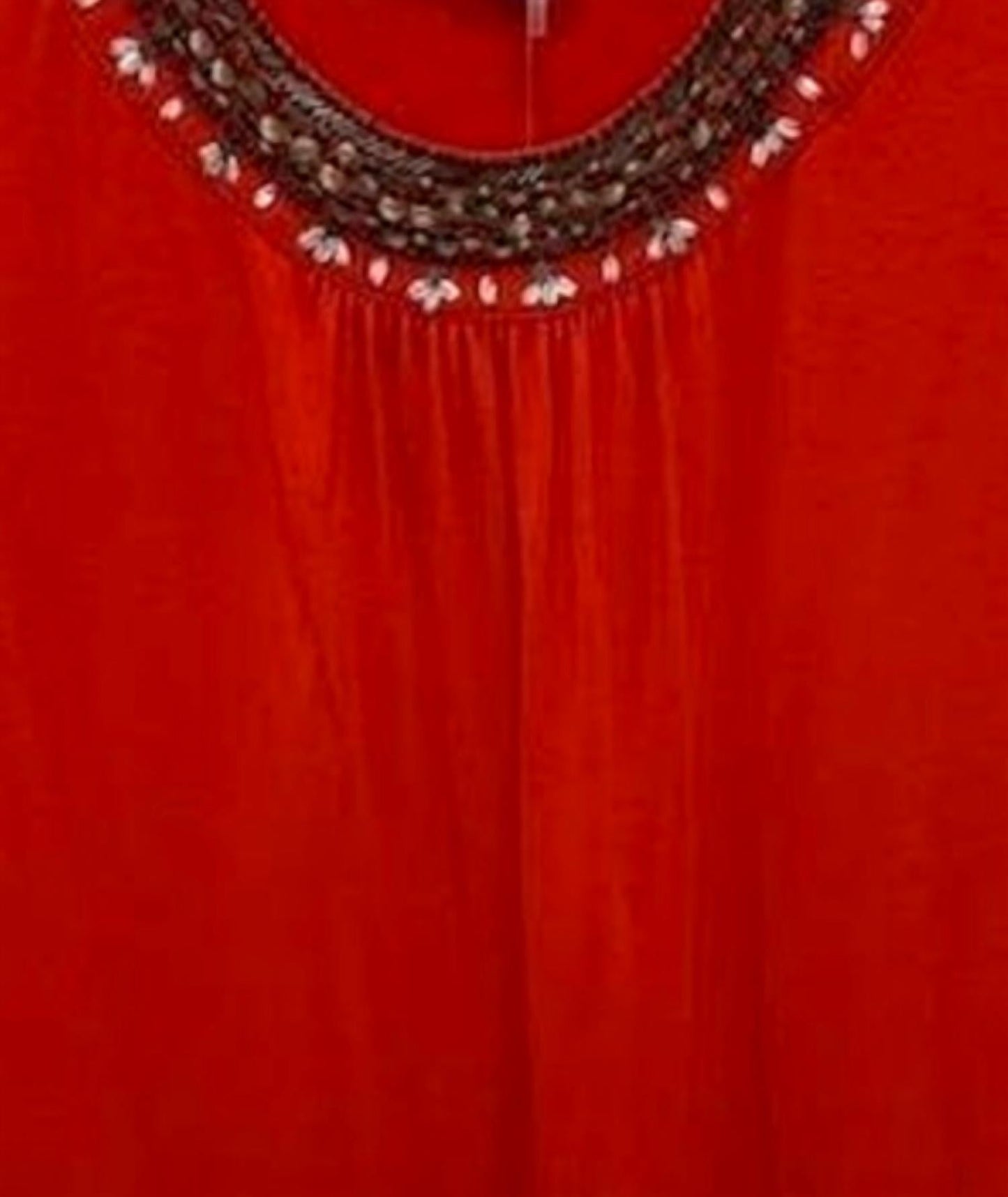 600 West - Women Short Sleeve Beaded Tee