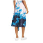 Ted Baker - Floral Asymmetrical Satin Midi Skirt