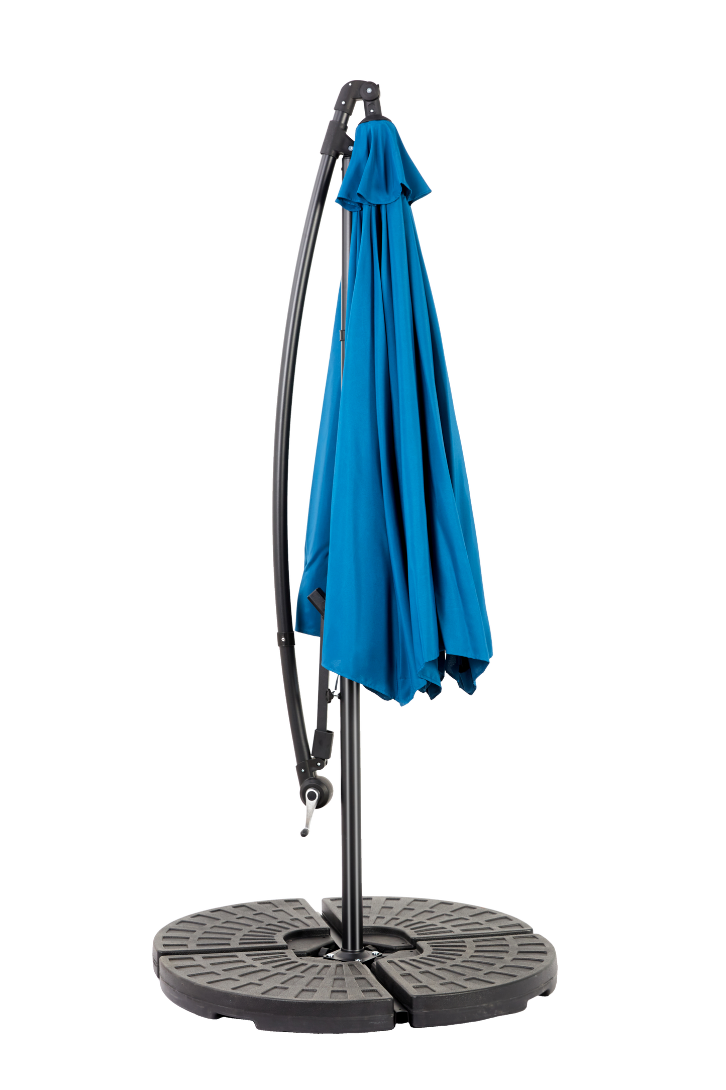 10ft Offset Hanging Market Patio Umbrella with Easy Tilt Adjustment