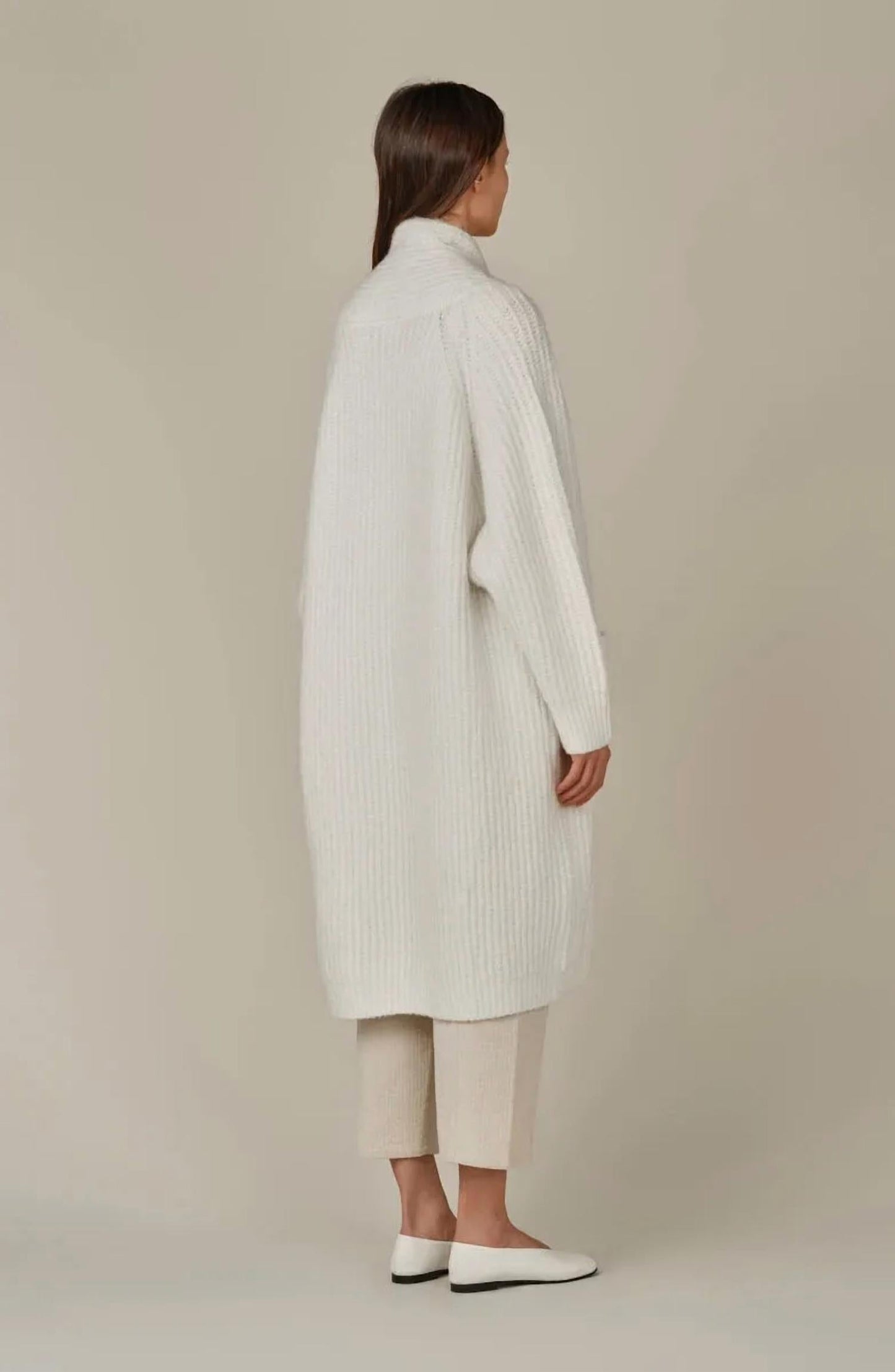 Grade & Gather - Long Shawl Collar Cardigan