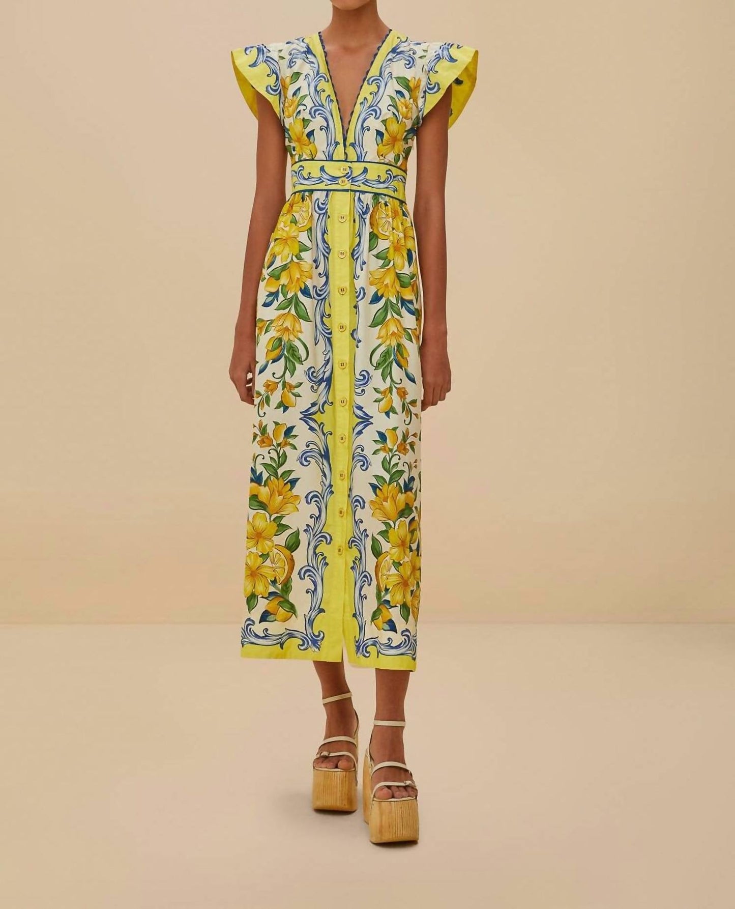 Farm Rio - Sicily Scarf Dress