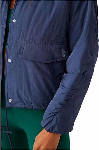 Free People - Off The Bleachers Coaches Jacket