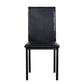 Metal Frame Dining Seats (Set of 4) - Black