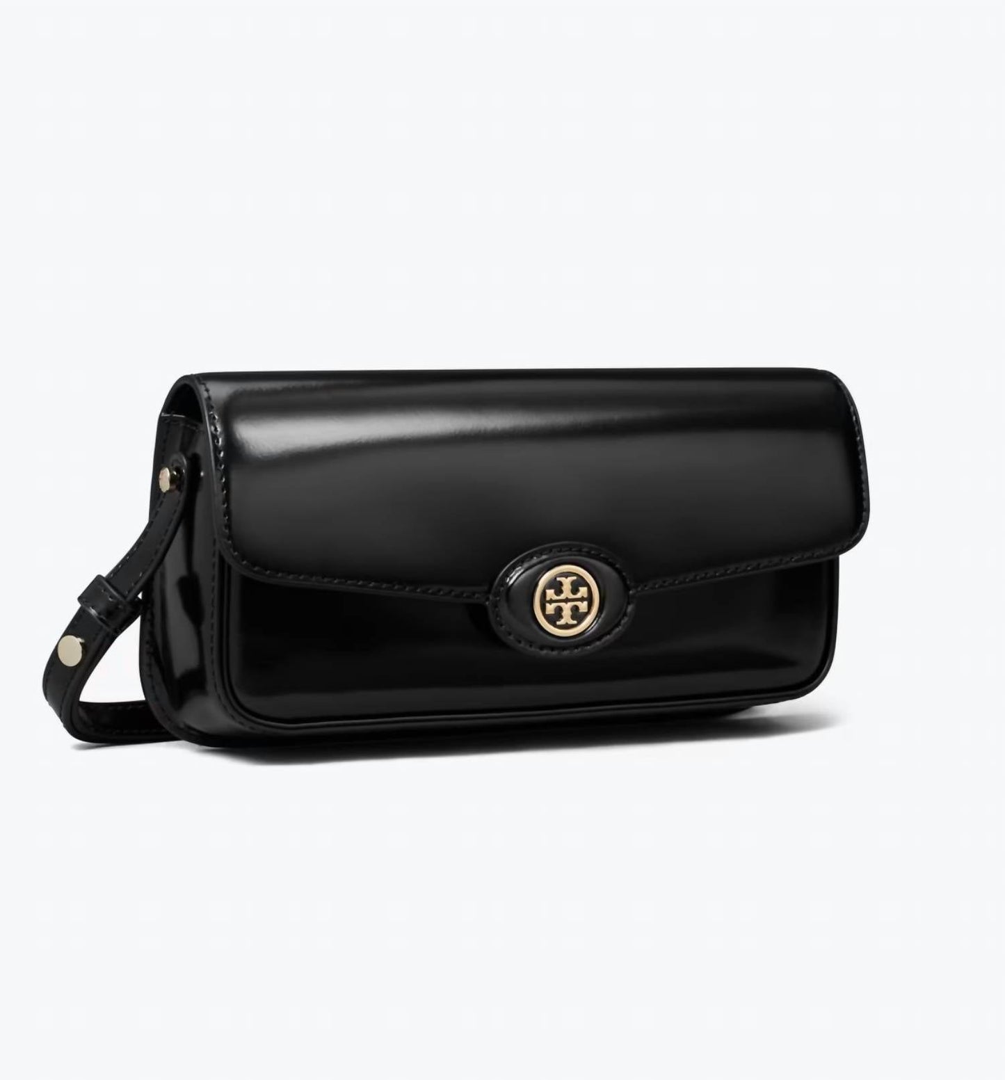 Tory Burch - Robinson Spazzolato E/W Shoulder Bag
