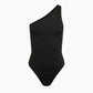 Aexae - One Shoulder One-piece Swimsuit