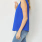 Entro - Sleeveless V-neck Top