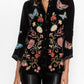 Johnny Was - Luciana Velvet Kimono Sleeve Shirt