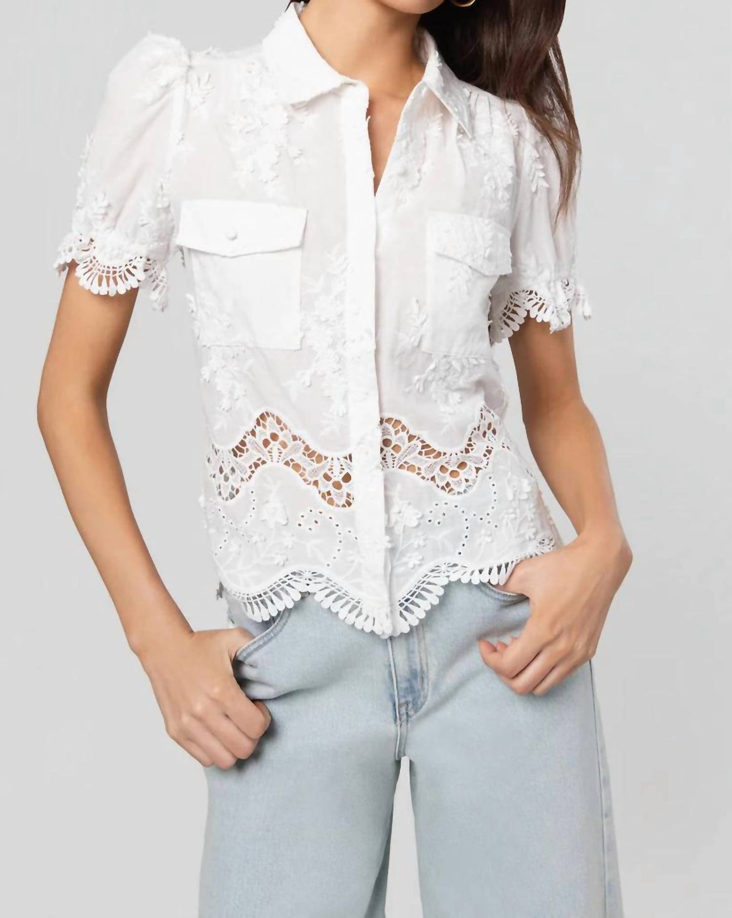 Generation Love - Mina 3d voile shirt