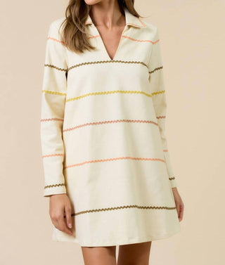 Lalavon - Retro Mini Dress