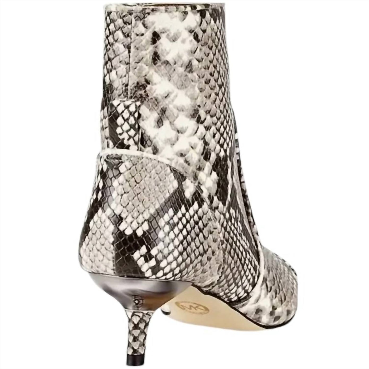Michael Kors - Women's Kadence Snake Embossed Ankle Booties