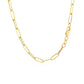 14K Yellow Gold Wide Paperclip Chain (3.3mm)