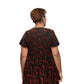 On The Plus Side - Short Sleeve Baby Doll Top - Plus