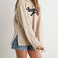 Buttermelon - New York Embroidered Hooded Sweater