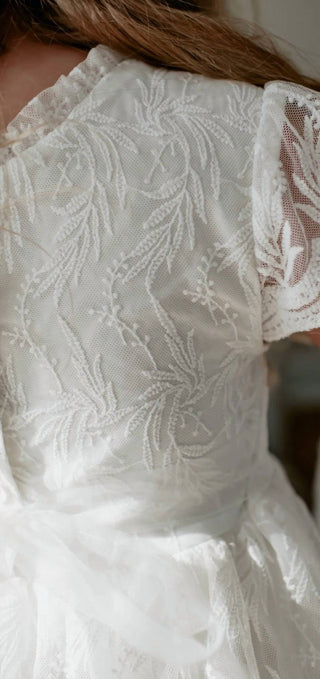 Indie Blue - Girls' Tabitha Lace Dress