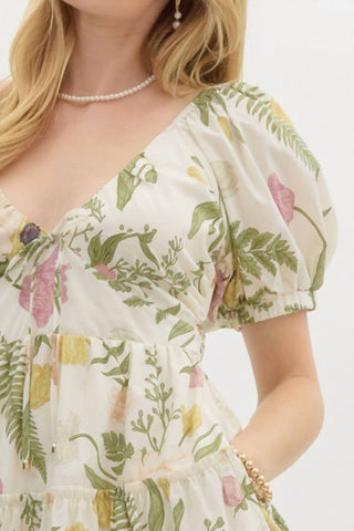 Entro - Lovie Floral Mini Dress