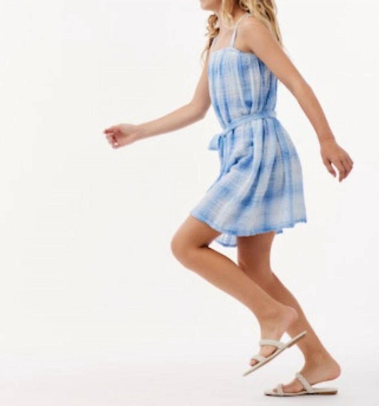 Bella Dahl - Plaid Sash Sundress