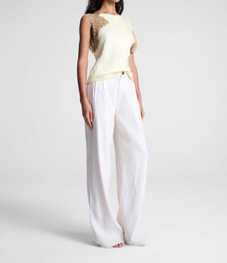 A.L.C. - Alessia Satin Lace Top