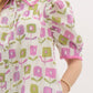 Entro - Floral Printed Ruffle Mini Dress