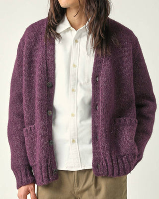 Corridor - Men's Alpaca Lurex Cardigan