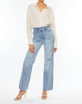 Kancan - 90's Wide Leg Straight Jeans