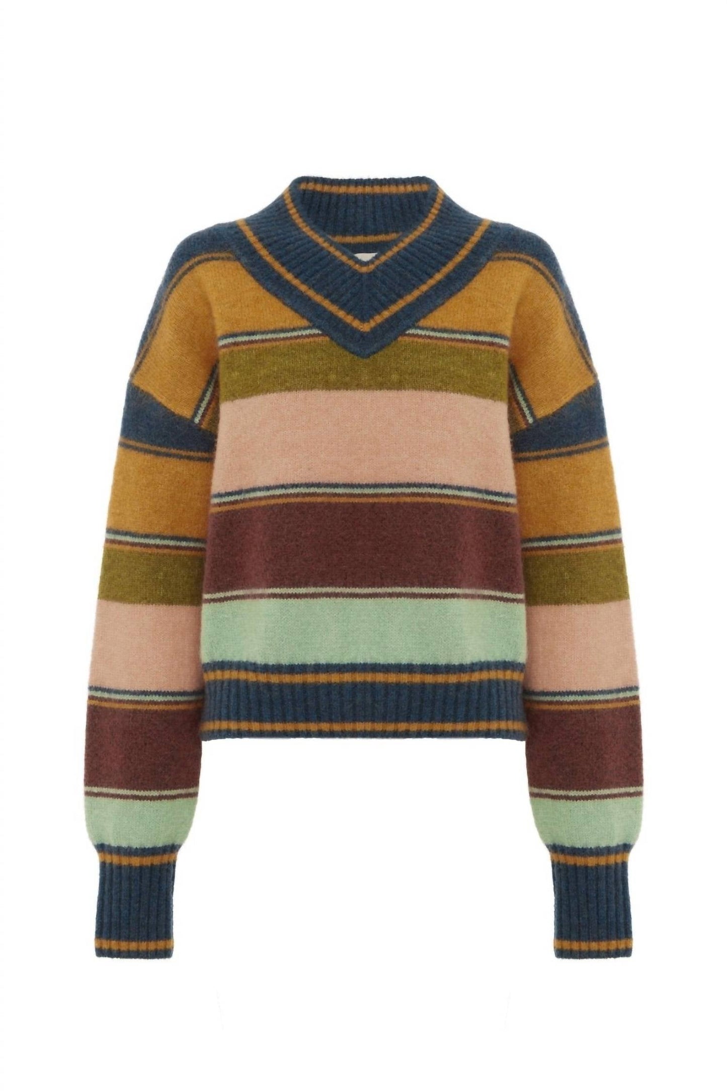 Alemais - Dusk V-neck Knit Sweater