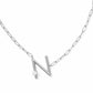 Kendra Scott - Women's Pearl Letter N Pendant Necklace