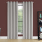 2 Pieces Set Room Darkening Curtain Panels with Grommet - Contemporary Style
