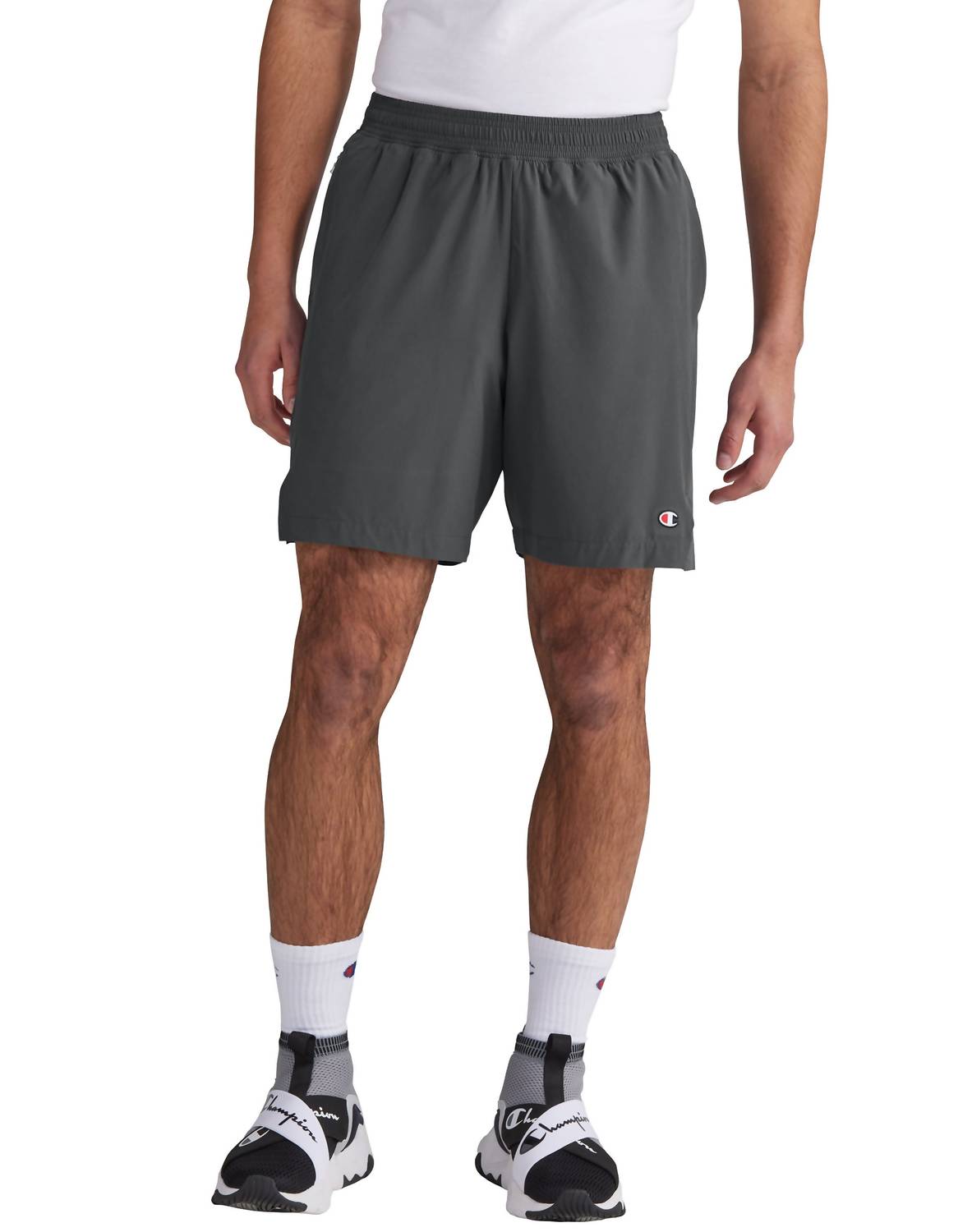 Champion - MVP Shorts with Total Support Pouch, C Logo 7"