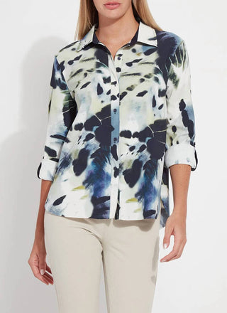 Lysse - Roll Tab Connie Printed Shirt