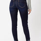 Kancan - High Rise Hem Detail Jean